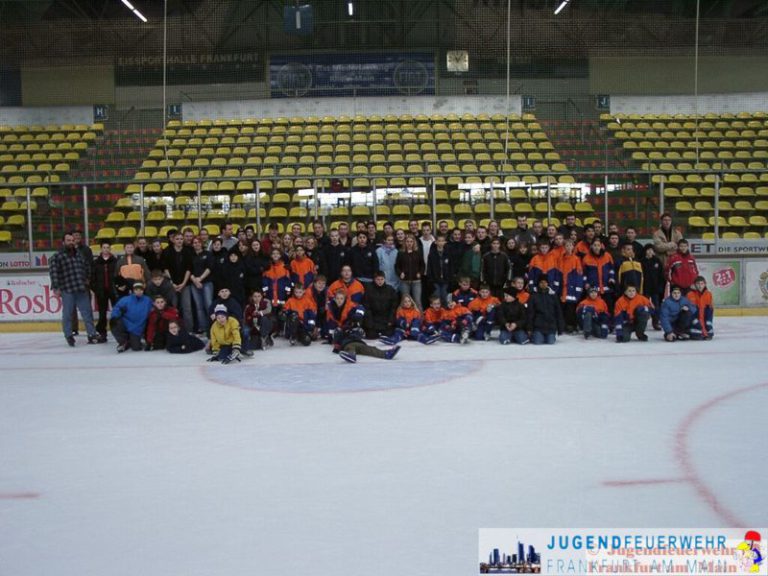 Besuch auf der Eisbahn